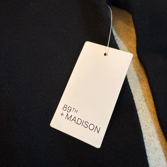 89th & Madison Black Knit Sweater - Picture 5 of 6